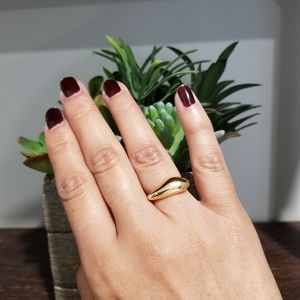 💍 GOLD STATMENT RING